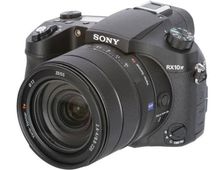 Máquina Fotográfica Bridge 4K SONY DSC-RX10 IV (Preto - 20.1 MP
