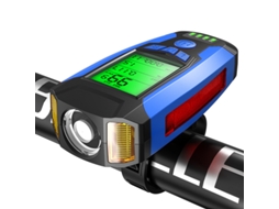 Velocímetro Para Bicicleta, Luz Dianteira, Carregamento Usb, 300 Lúmens, 5 Modos De Iluminação