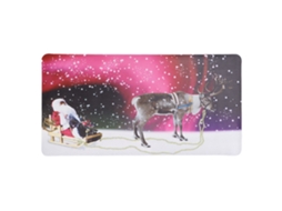 Mouse Pad E Tapete De Mesa Em Couro, Fácil Limpeza, Impressão Criativa.