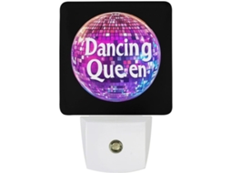 Rainha Dancing LED Night Light com sensor crepuscular
