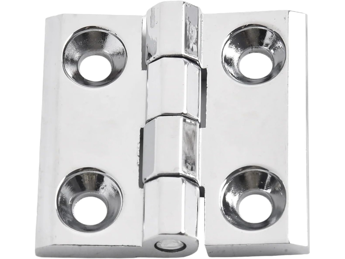 Dobradiças Giratórias Ocultas Para Portas, Em Liga De Zinco Prateada, Para Armários E Móveis, Nos Tamanhos 40x 40mm, 50x
