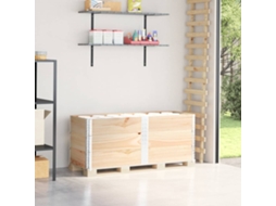 Vidaxl Colares Para Paletes 3 Pcs 150x50 Cm Madeira De Pinho Maciça
