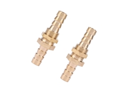 Laxiscreed Junte De Vedações Em Latão Para Mangueiras De 6mm - Conjunto De 2 Peças