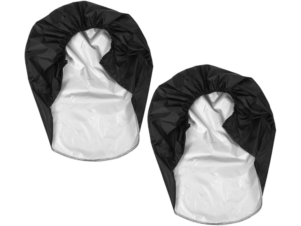 Capas Pretas Para Pneus De Caravanas E Carros, Impermeáveis E Com Proteção Uv.