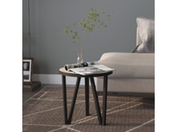 Vidaxl Mesa De Centro Ø35 Cm Mdf Carvalho Sonoma