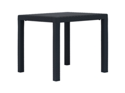 Garden Table, Garden Tables Vidaxl Antracite Plástico (79 X 79 X 72 Cm)