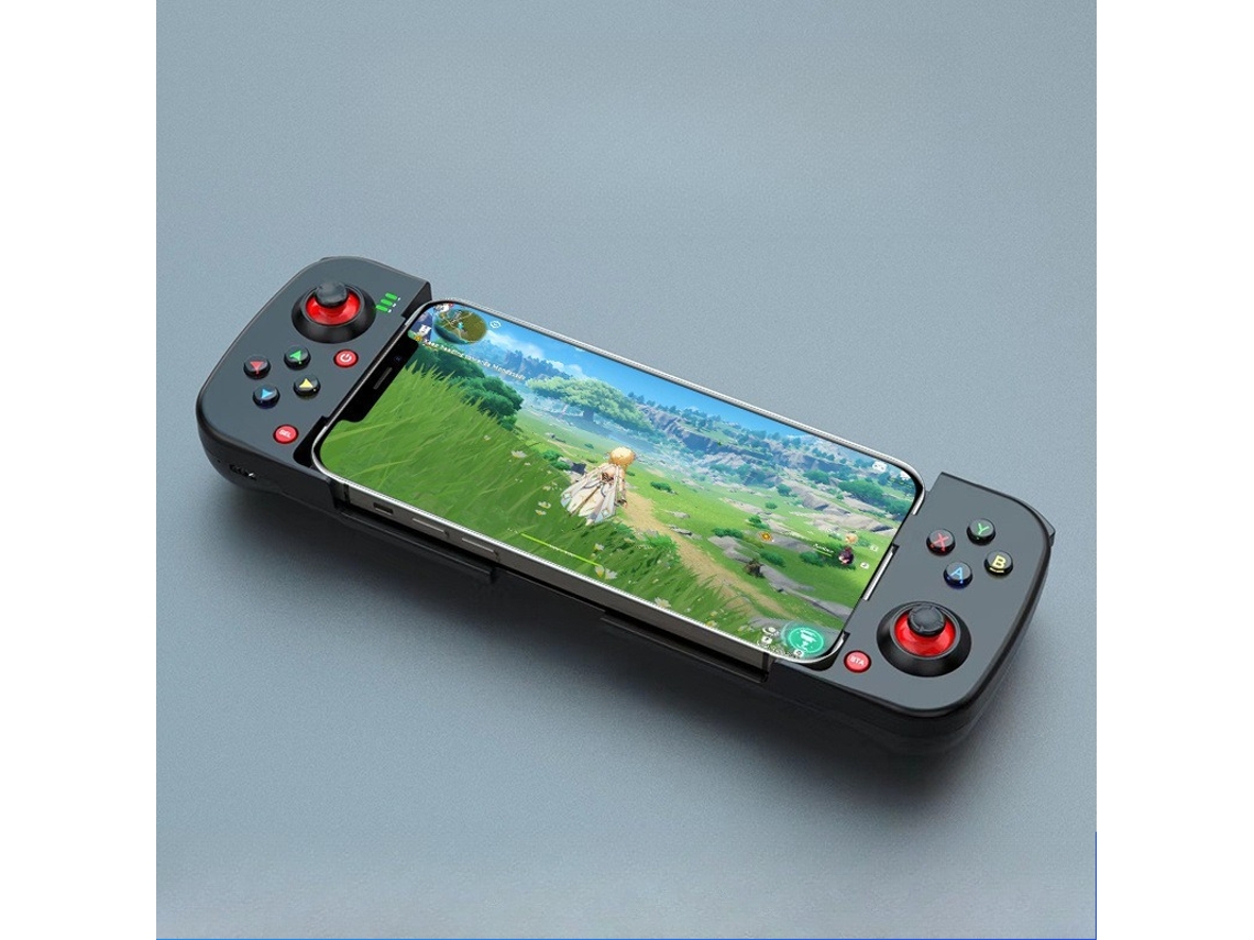 Controle Semi Fio Bluetooth YUNZII D3 para Celulares Controle Extensível V3 Light Fosco