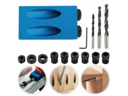 Kit Molde para Furos em Bolsa para Carpintaria (alinhamento e Ajuda)