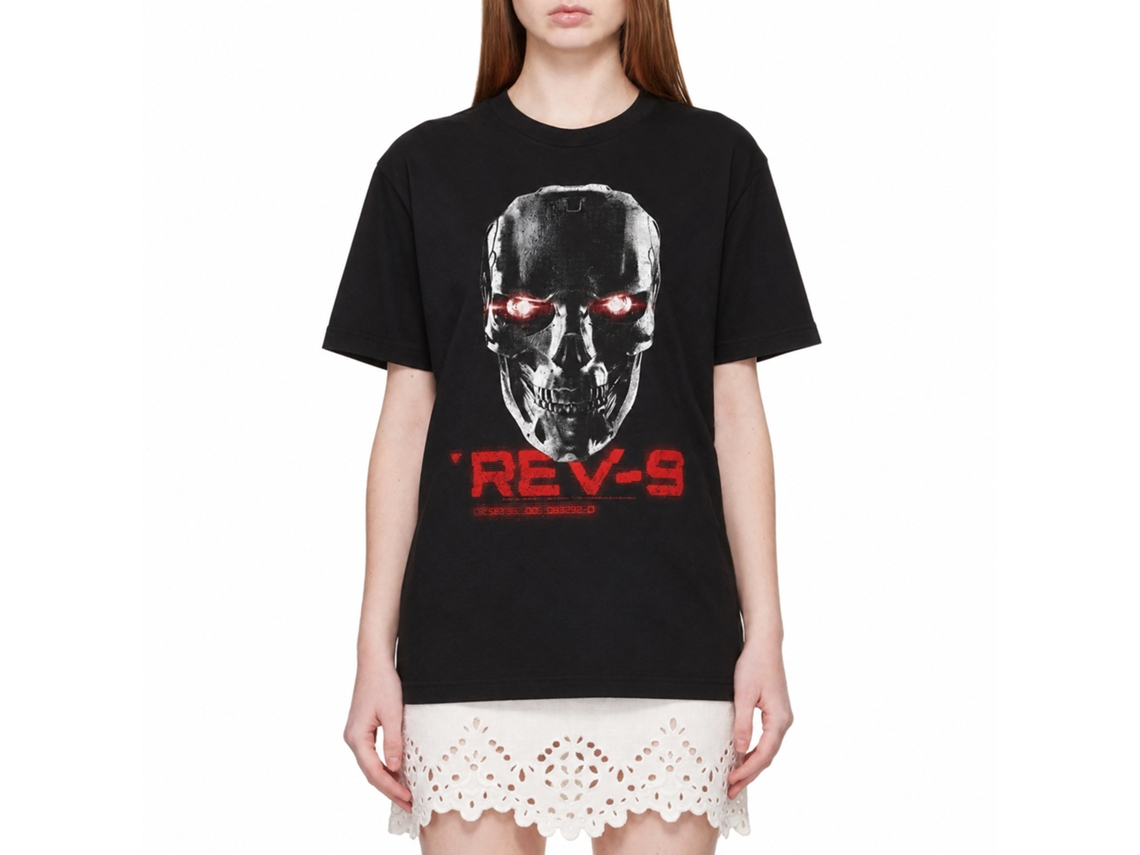 Rockinstone Terminator Dark Fate Rev9 Black Adult T-shirt Size:xxxl