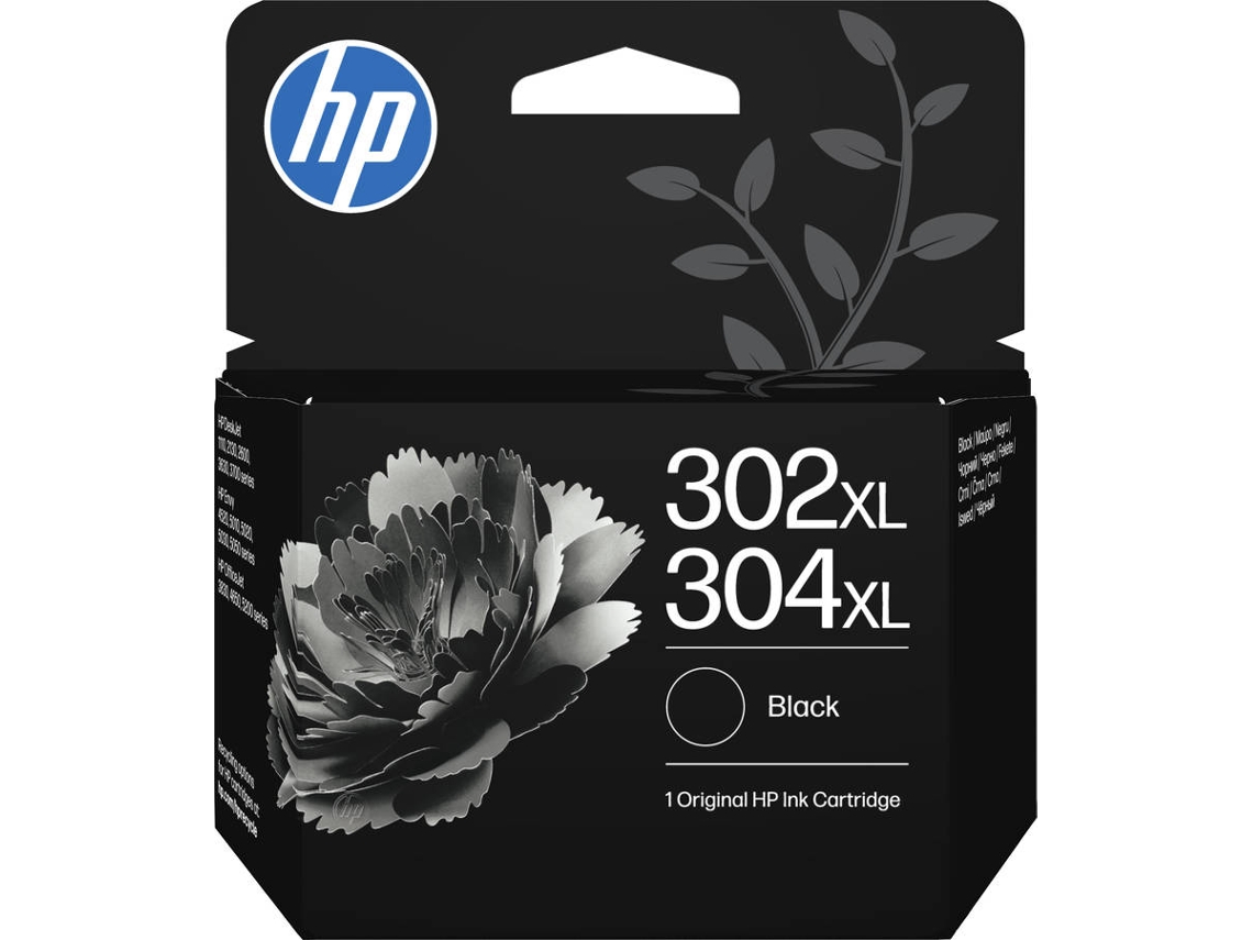 Tinteiro HP 302XL/304XL Preto