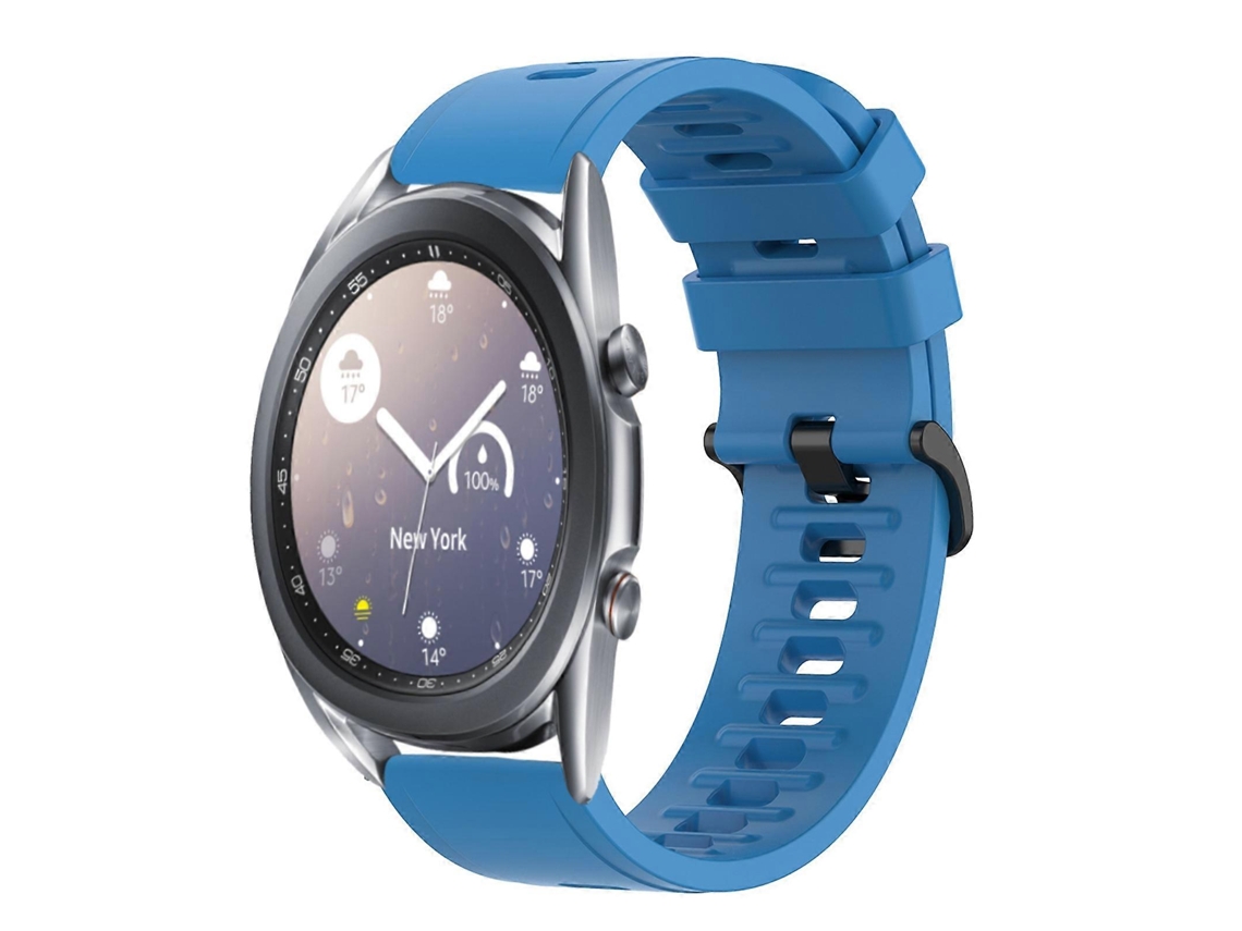 Pulseira De Silicone Macio De Cor Sólida Para Samsung Galaxy Watch3 45mm 22mm