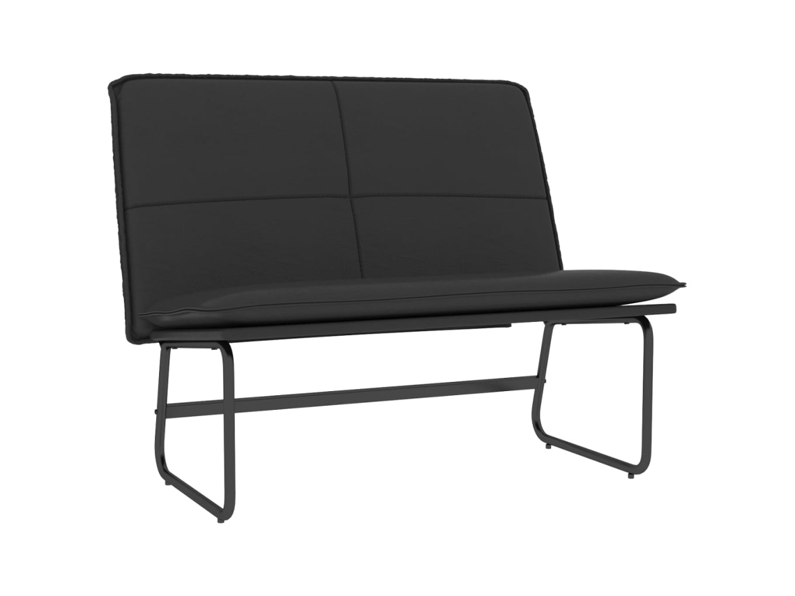 Bench, Benches Vidaxl Preto Couro Artificial (n/a)