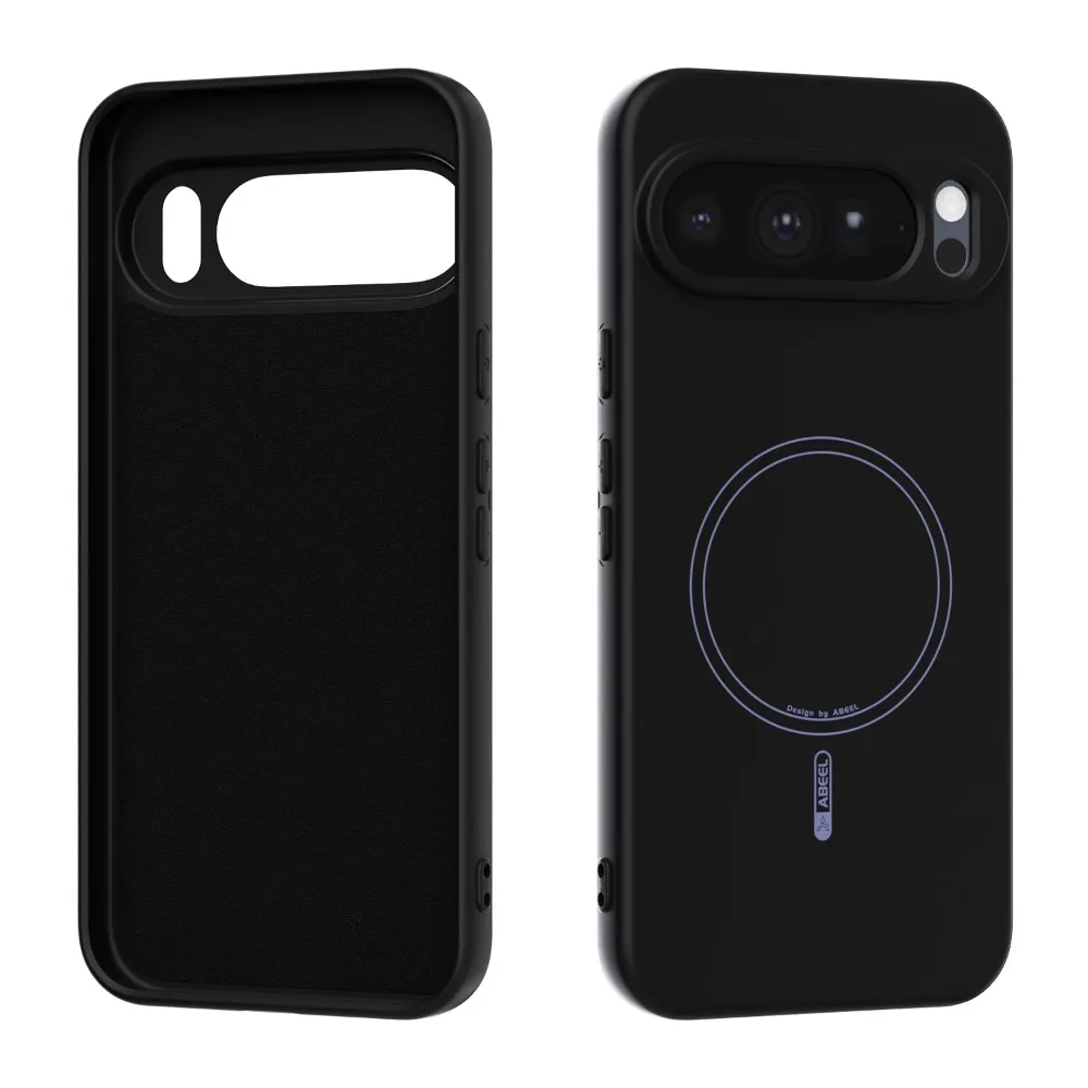 (preto, Google Pixel 11) Capa Macia De Silicone Líquido, Compatível Com Encaixe Magnético Magsafe, Capa Protetora À Prova De Quedas.