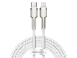 Cabo de Carregamento Rápido Pd 20w de 2m Branco AQUAFORGE