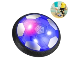 1 Disco de Futebol Flutuante com Luz LED, Brinquedo para Crianças