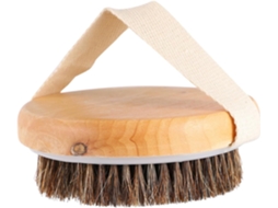 Escova De Banho Esfoliante Madeira Vicasky Com Cerdas Naturais, Escova De Limpeza Corporal E Massagem Para Remover Pele