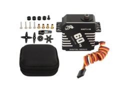 Mali servo Motor Digital de Engrenagem Metal 60kg Kit Acessório para Rc 1/10 1/8 1/5