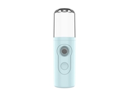 Beleza Facial Vaporizador De Viagem Umidificador Mini Vapor Facial Portátil Pulverizador Facial Instrumento Hidratante Azul Bestvite