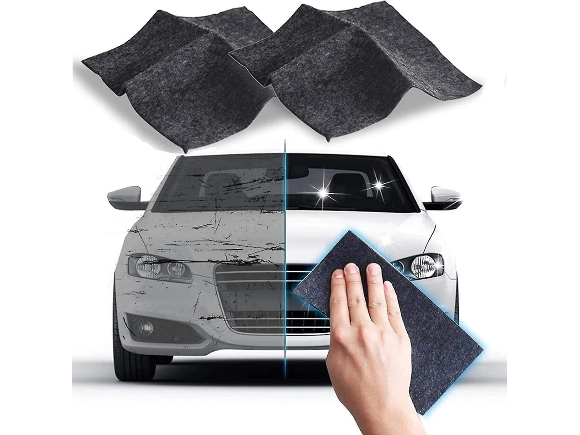 Pano Multiuso Com Brilho Nano, Remove Riscos De Carro, Efeito Mágico