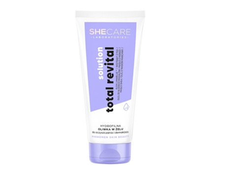 Solução Total Revital Óleo em Gel Hidrofílico para Limpeza e Remoção de Maquiagem, 95g Shecare