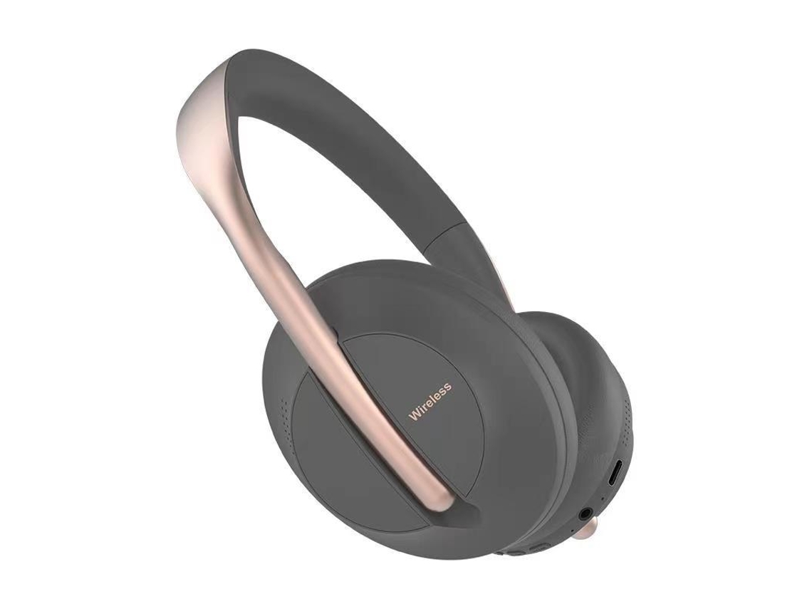 Auscultadores Bluetooth TRUMSEN Nc700 Over Ear Cinza