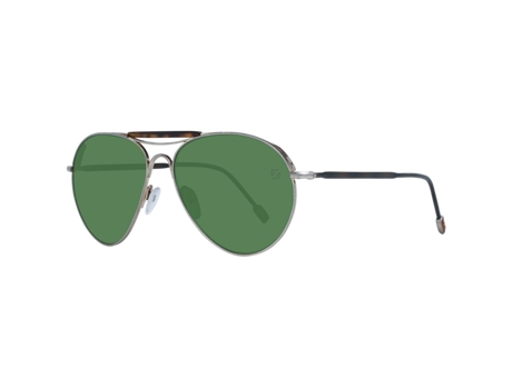 Óculos de Sol ZEGNA COUTURE STF ZC0020 57 32N Titanium Metal Homem (Prateado)