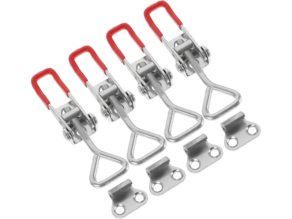 Fecho De Alavanca Ajustável Reforçado 4 Polegadas (10 Cm), Conjunto