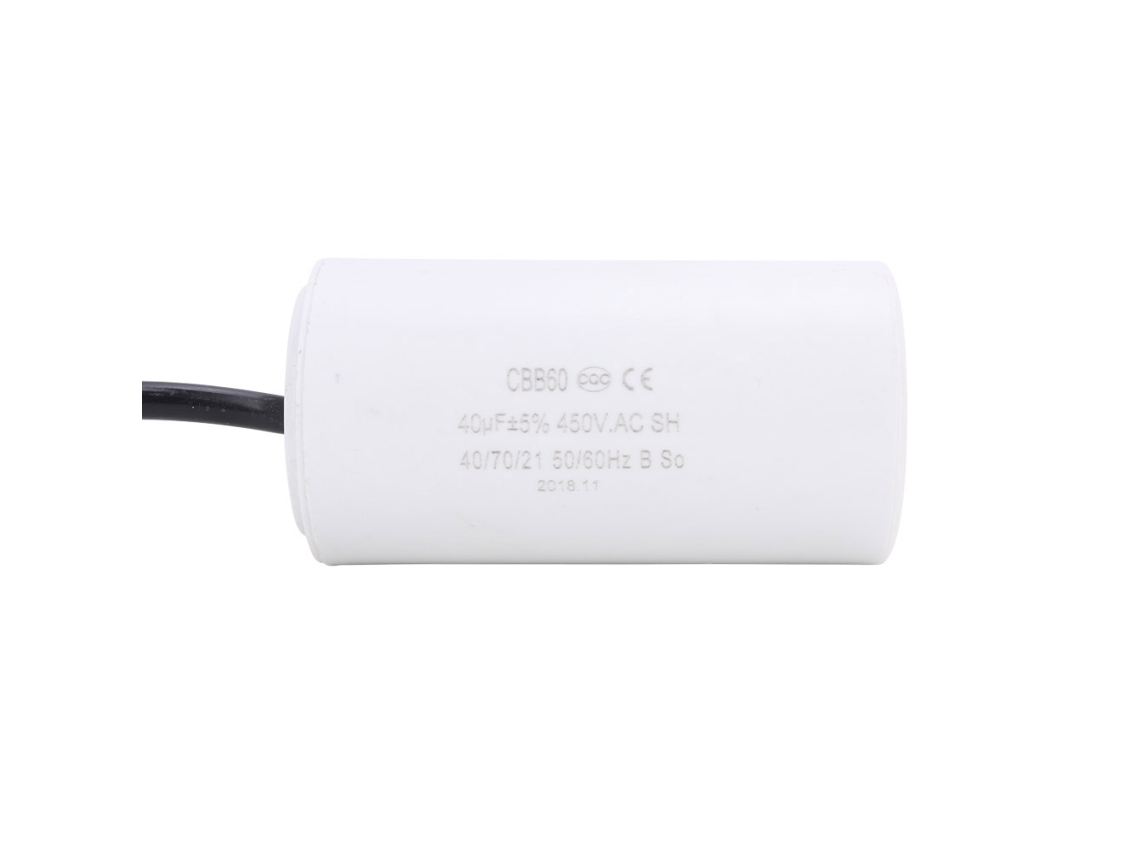 Capacitor De Funcionamento Cbb60 Laxiscreed Para Eletrodomésticos Amigos Do Ambiente