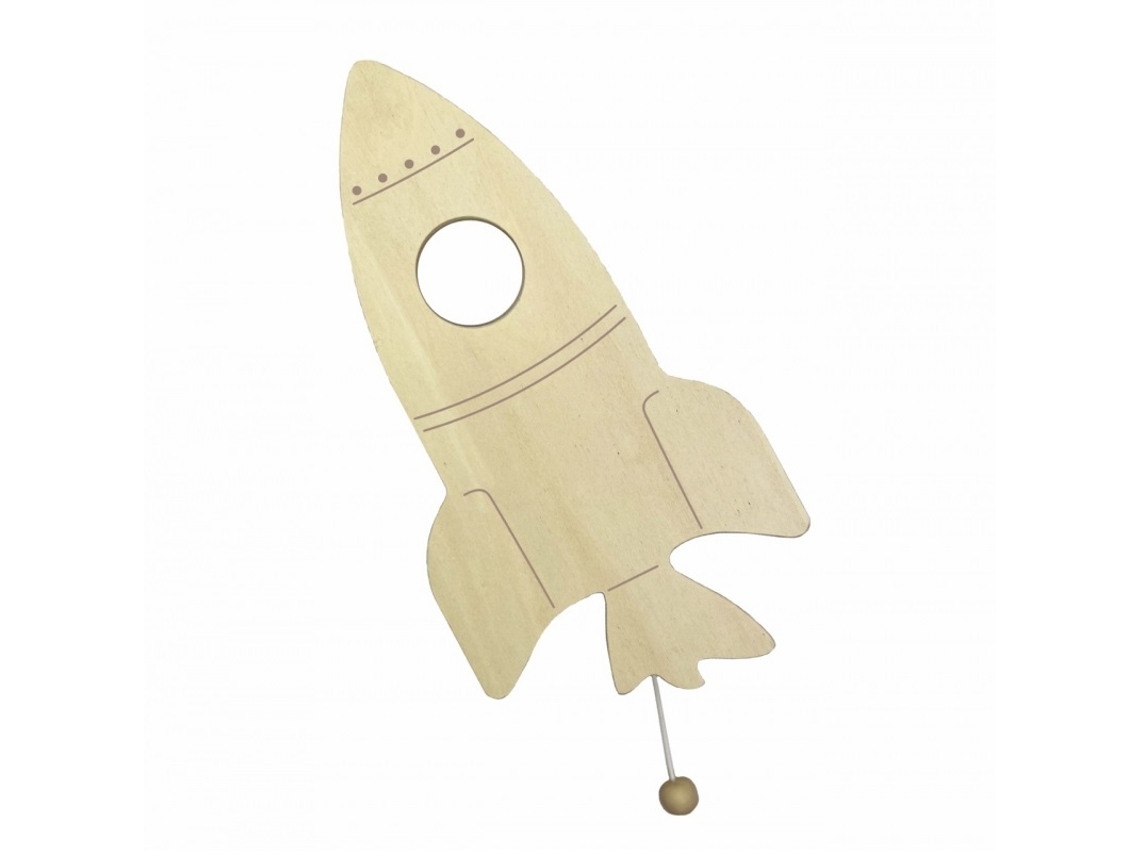 Caixa de Música de Parede Foguete Egmont Toys
