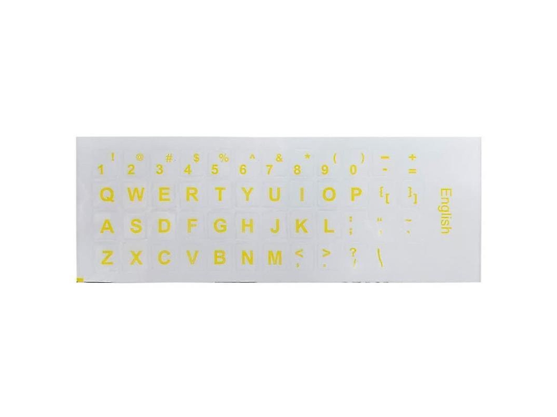 Adesivo Para Teclado De Letras Em Inglês Para Desktop E Laptop Ly Ebike