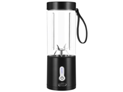 Lurelia Liquidificador Portátil Recarregável Usb, 530ml, 6 Lâminas, Para Sumos