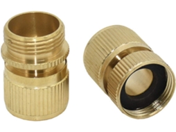 Adaptador de Jardim em Latão 3/4'' para 1/2'' S/MARCA