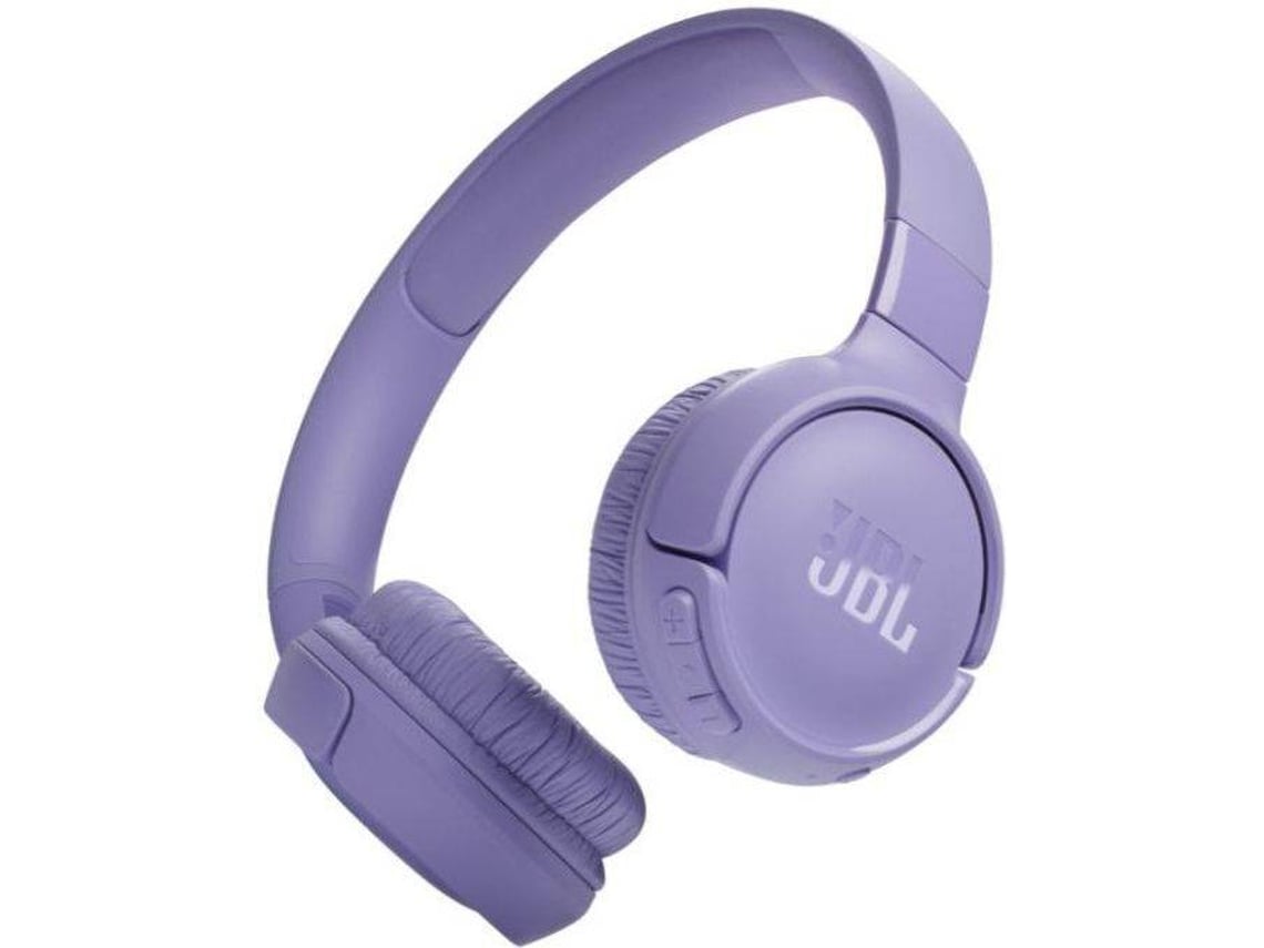 Auscultadores Bluetooth JBL T 520 (On Ear - Microfone - Roxo