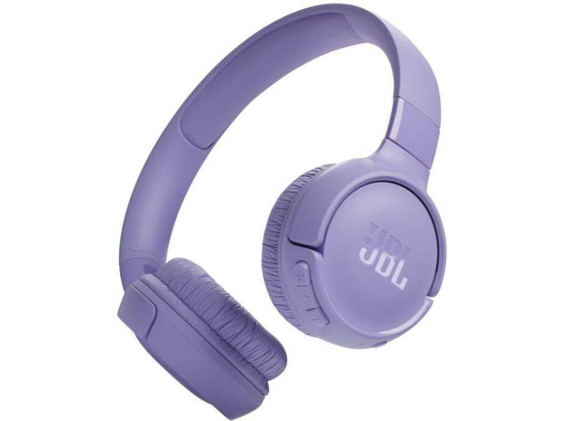 Auscultadores Bluetooth JBL TUNE 520 BT (On Ear - Microfone - Roxo)