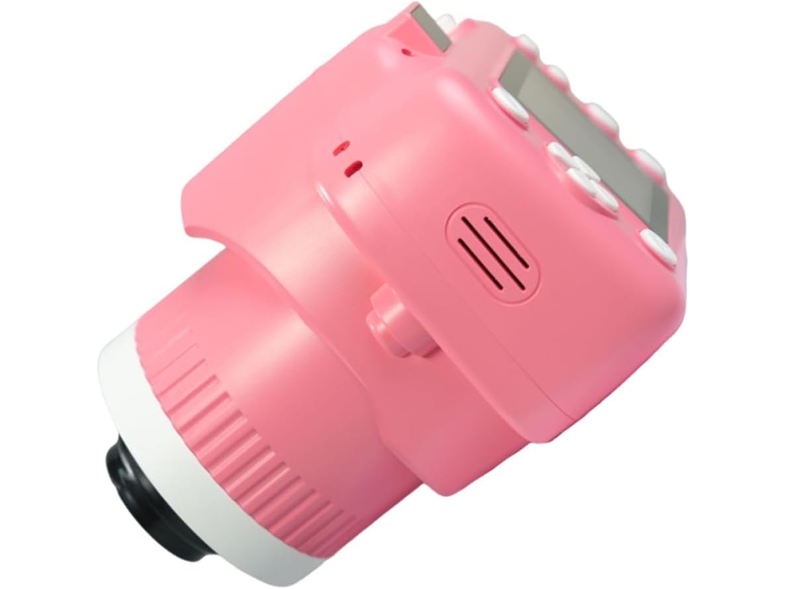 Câmera Com Projetor Integrado, Mini Câmera De Vídeo Eletrônica Portátil, Rosa Gokoco