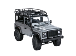 Kit Mnrc Mn99s Prata 1/12 4wd Rc Carro Diy Desmontado Para Land Rover Rock Crawler Luz Led Escalada Veículos De Caminhão Off-road Modelos Brinquedo
