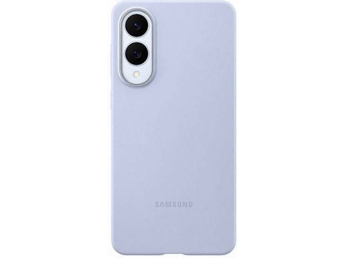 Capa Silicone SAMSUNG Galaxy S25 Edge (Azul Cinzento)
