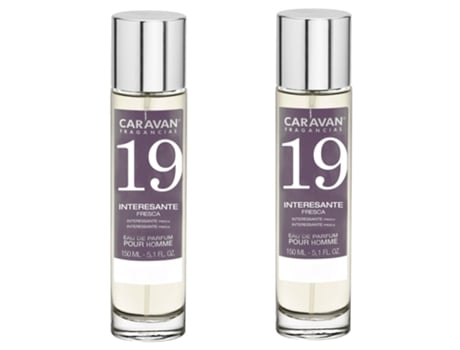 Conjunto de 2 Perfumes Homem Nº19 150Ml CARAVAN