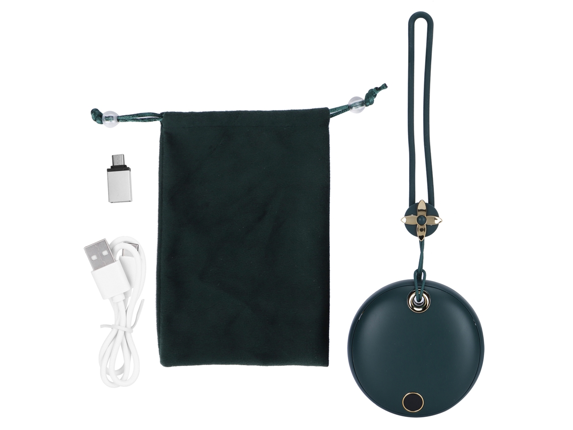 Bateria Portátil Laxiscreed 5000mah Para Dispositivos E Aquecedores De Mãos, Resistente Ao Impacto, Verde E Seguro