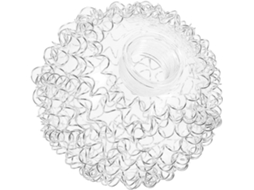Esférico De Vidro Com Fio De Alumínio, Fácil De Instalar, Elegante E Prático, Modelo G9 Para Luminária.