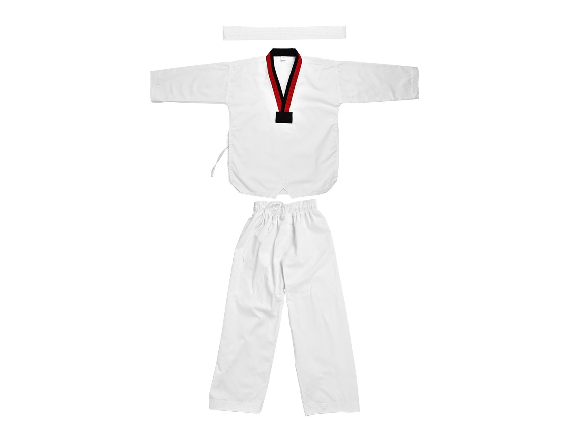 Uniforme de Taekwondo em Algodão Completo para Adultos e Crianças Sportwear Karate