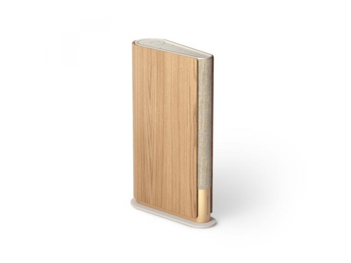 Coluna Beosound Emerge Gold Tone Alu/Light Oak