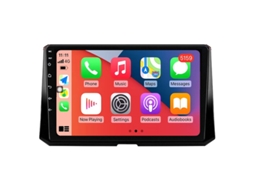 Auto Rádio Carro Bluetooth Autoradio 8GB RAM 128G ROM CarPlay Navegação GPS Ecrã Táctil RoverOne para Toyota Corolla 12 2018-2023  