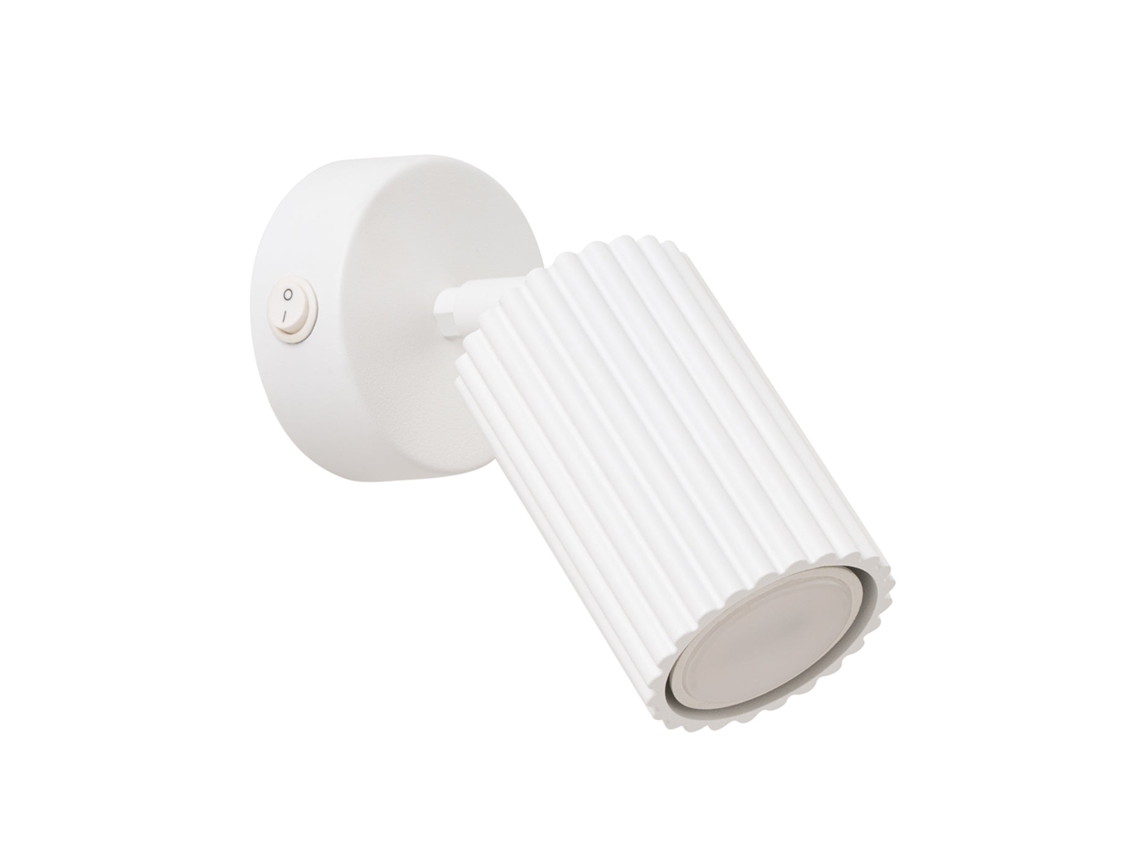 Sollux Sl.1541 Karbon Aplique Blanco Con Interruptor