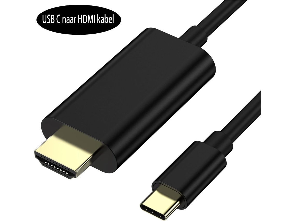 Cabo Usb c para Hdmi 4k Ultra Hd, Alta Velocidade AQUAFORGE (1,8 M)