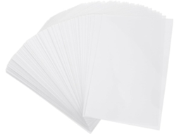 Stobaza 100 Peças Filme De Plastificação Autoadesivo Tapete Transparente Pvc Filme De Plastificação À Frio