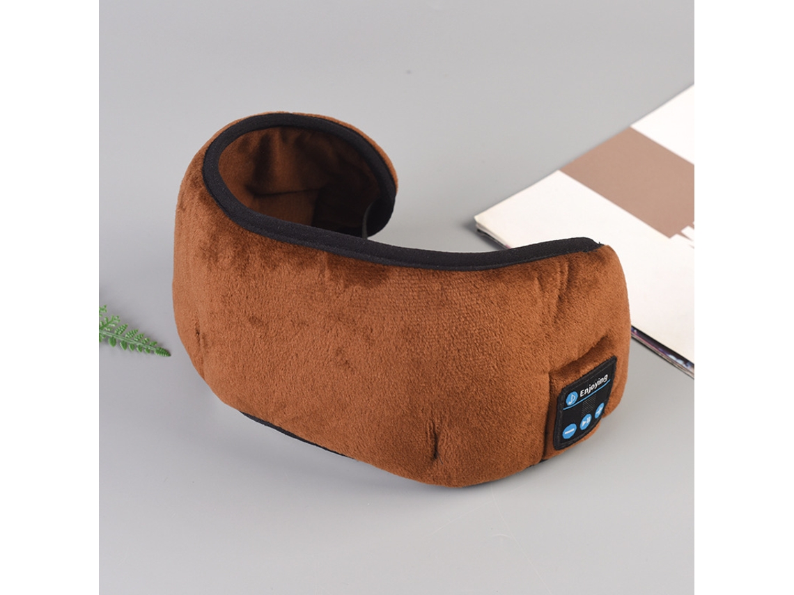 Fones de Ouvido Bluetooth para Dormir, com Máscara para os Olhos, Faixa de Cabeça, Sem Fio, Som Estéreo Hd, Uso Lateral, Música Integrada AQUAFORGE
