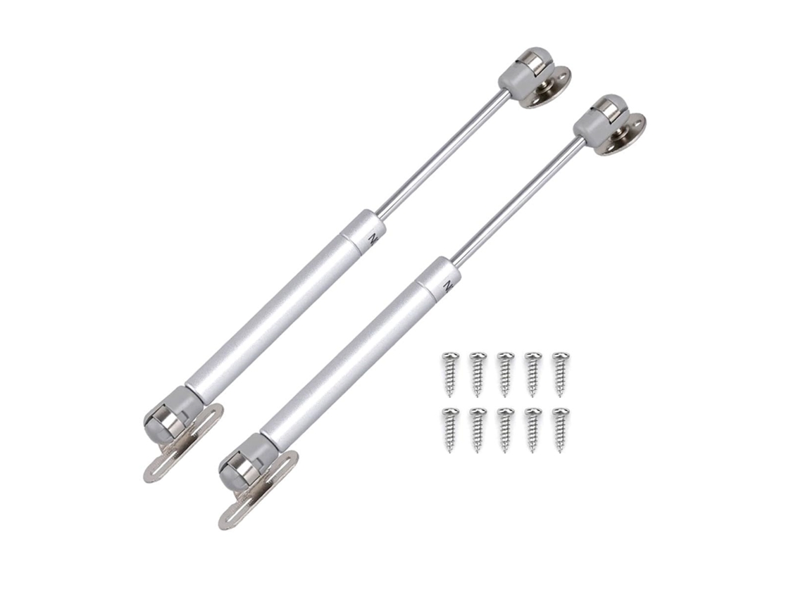 Kit 2 Amortecedores A Gás 80n Para Portas Pesadas,suporte De Fechamento Suave Para Tampa De Caixa De Brinquedos,porta De Armário,tampa De Baú Btforus