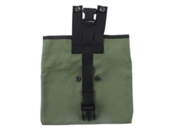 Bolsa de Forrageio ao Ar Livre de Tecido Oxford para Frutas com Pouch e Cinto Verde Militar S/MARCA
