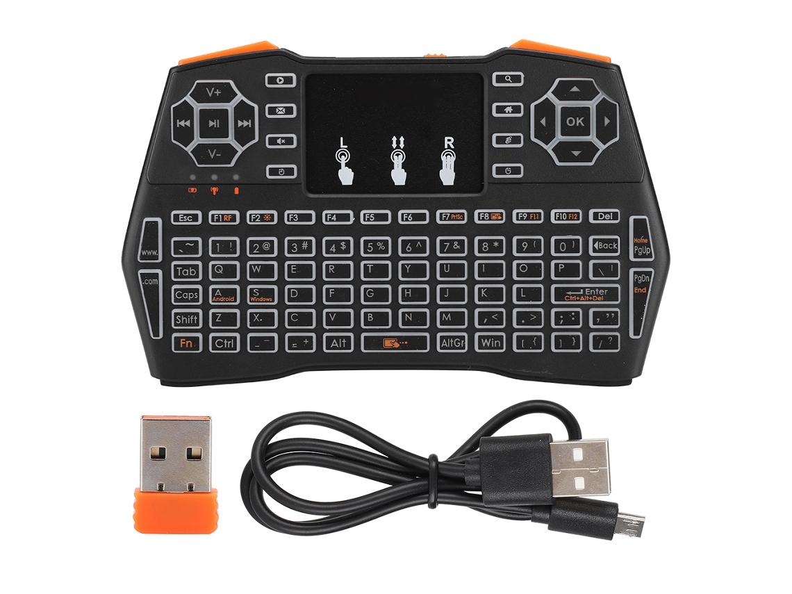 Teclado Mini LAXISCREED Sem Fio com Luz Led